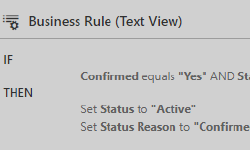 Featured image of post Dynamics CE Business Rules: Manipulating Status (Reasons)