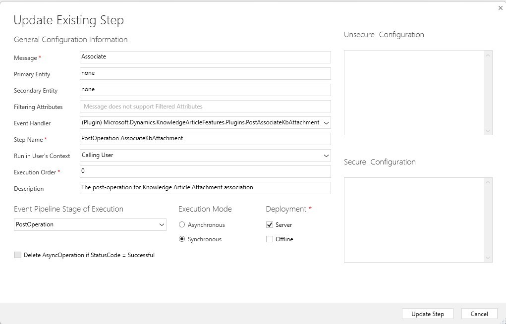 A synchronous Associate Plugin affects the performance of all associates, not just the relationship you intent to monitor.