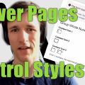 [VIDEO] Using Control Styles in Power Pages
