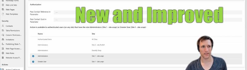Featured image of post [VIDEO] Power Pages Actions - Authorization Configuration Improvements