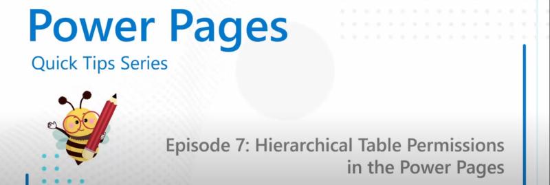 Featured image of post [VIDEO] Power Platform Learners: Hierarchical Table Permissions in the Power Pages