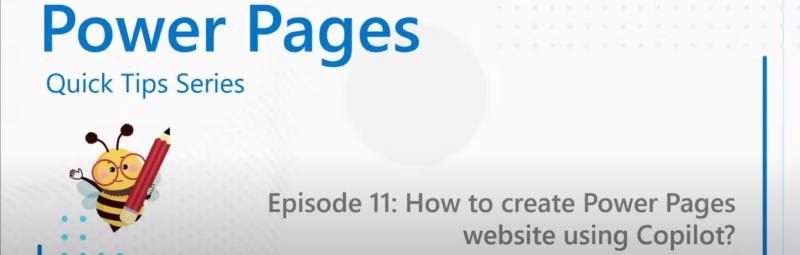 Featured image of post [VIDEO] Power Platform Learners: How to create Power Pages website using Copilot?